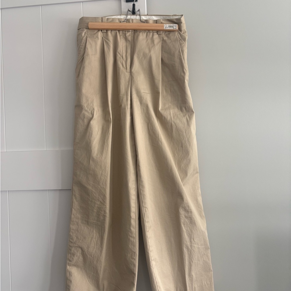 Babaton wide leg pants size 4
